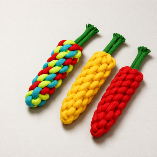 Dog Rope Toy for Chewing | Durable Chew Toy for All Dogs (Color May Vary)