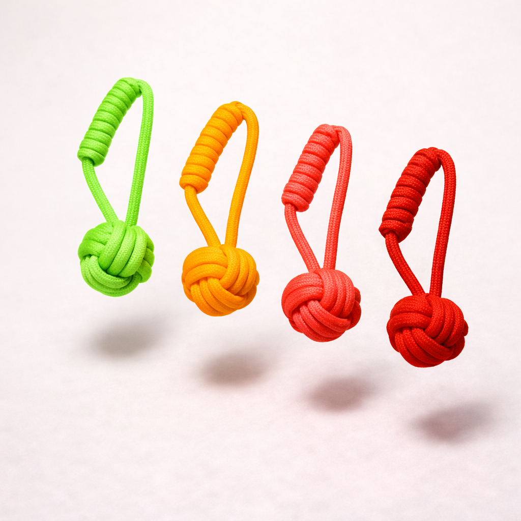 Rope Ball Dog Toy with Handle | Durable Chew & Tug Toy